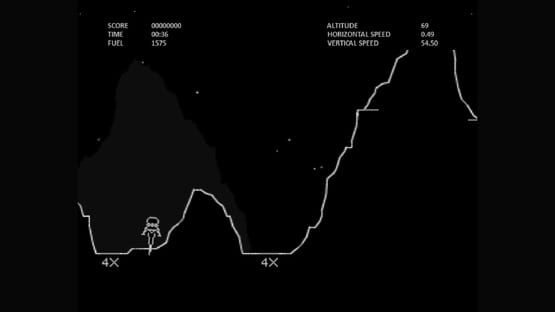 Screenshot Lunar Lander