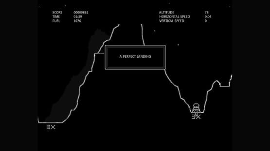 Screenshot Lunar Lander