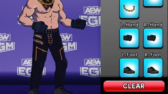 Screenshot AEW Elite General Manager