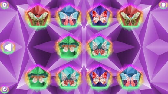 Screenshot Poly Memory: Butterflies