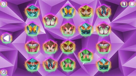 Screenshot Poly Memory: Butterflies