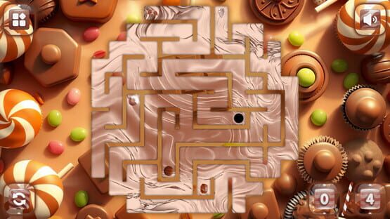 Screenshot Sweetie Candy Maze: Brown Chocolate