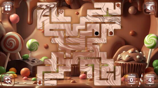 Screenshot Sweetie Candy Maze: Brown Chocolate