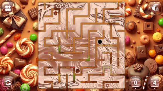 Screenshot Sweetie Candy Maze: Brown Chocolate