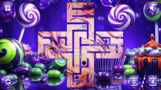 Screenshot Sweetie Candy Maze: Violet Plum