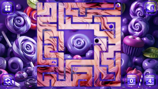 Screenshot Sweetie Candy Maze: Violet Plum