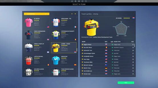 Screenshot Pro Cycling Manager 2021