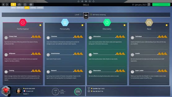 Screenshot Pro Cycling Manager 2021