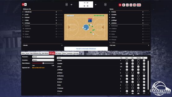 Screenshot Basketball Pro Management 2015