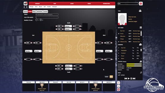 Screenshot Basketball Pro Management 2015