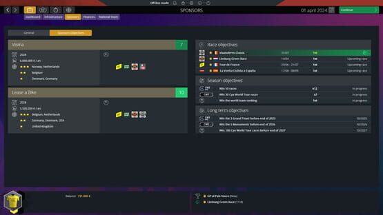Screenshot Pro Cycling Manager 2024