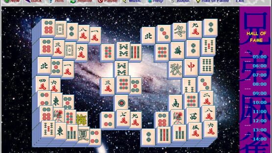 Screenshot Kyodai Mahjongg