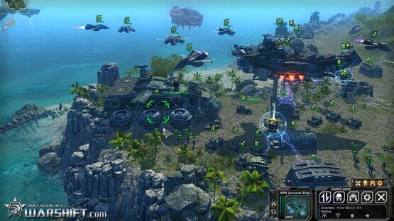 Screenshot Warshift