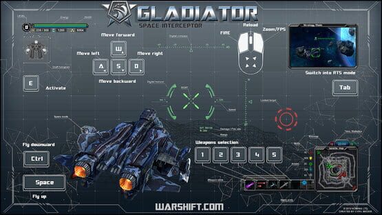 Screenshot Warshift