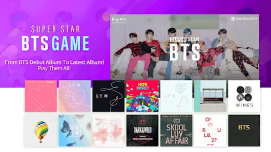 Screenshot SuperStar BTS