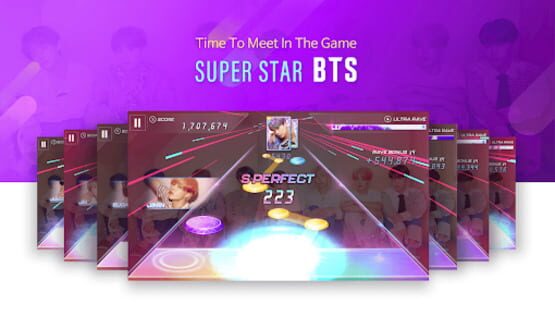 Screenshot SuperStar BTS