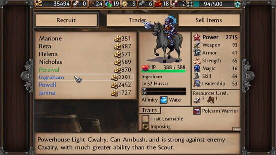 Screenshot Symphony of War: The Nephilim Saga