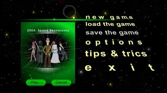 Screenshot 2004: Space Becherovka