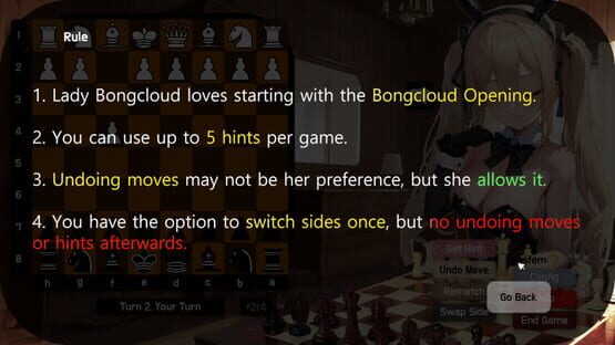 Screenshot Play Chess with Lady Bongcloud