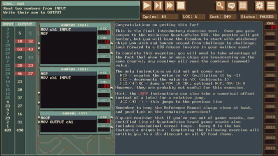Screenshot QuantumPulse 2A