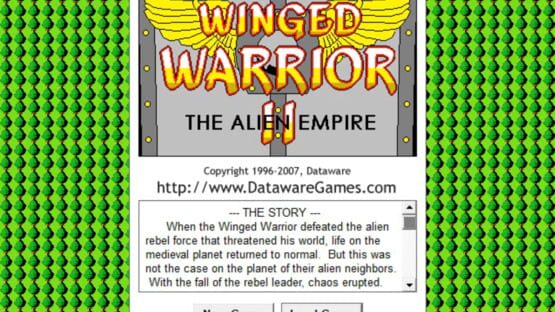 Screenshot Winged Warrior II: The Alien Empire
