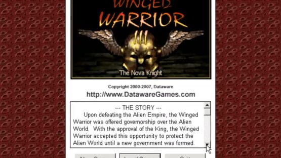 Screenshot Winged Warrior III: The Nova Knight