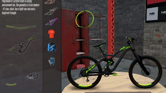 Screenshot MTB Downhill Simulator