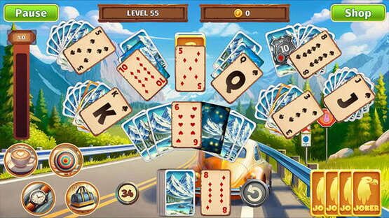 Screenshot American Journey Solitaire