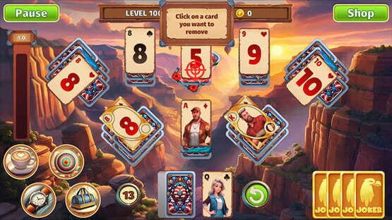 Screenshot American Journey Solitaire