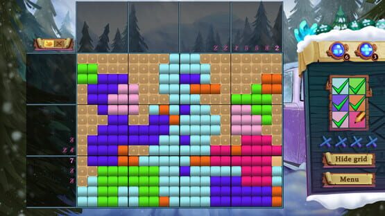 Screenshot Adventure Mosaics: Winter Holidays