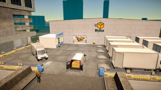 Screenshot Parcel Delivery Simulator