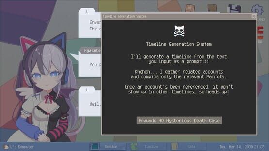 Screenshot Demons' Timeline