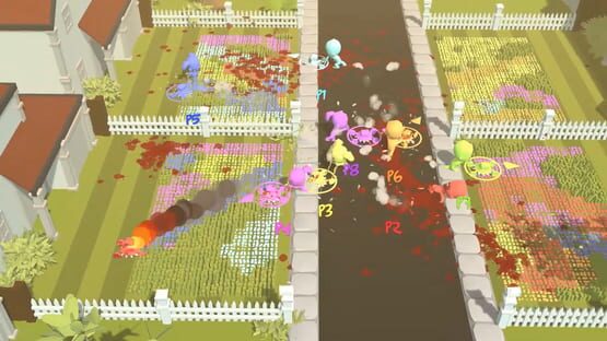 Screenshot Lethal Lawns: Competitive Mowing Bloodsport