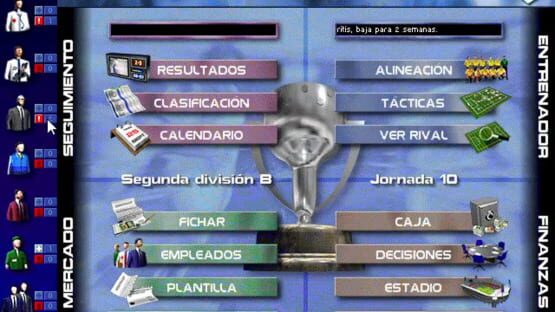 Screenshot PC Fútbol 6.0