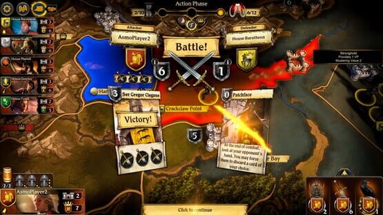 Screenshot A Game of Thrones: The Board Game - Digital Edition