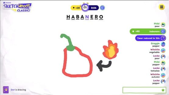 Screenshot Sketch Heads