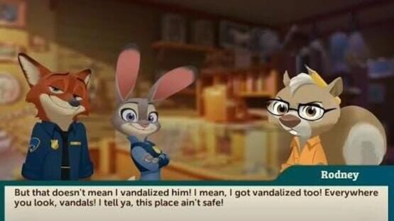 Screenshot Zootopia Crime Files: Hidden Object