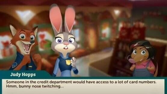 Screenshot Zootopia Crime Files: Hidden Object
