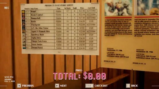Screenshot Retro Game Store Simulator