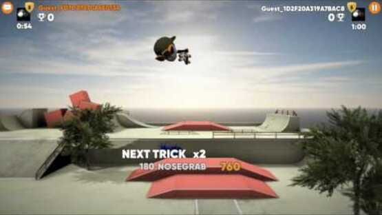 Screenshot Stickman Skate Battle