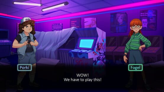 Screenshot Fogel and Porki Evil Arcade