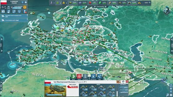 Screenshot Conflict of Nations: World War 3