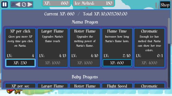 Screenshot Dragon Fire Ice Melt
