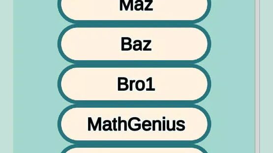 Screenshot Tens Junior Maths IQ Challenge
