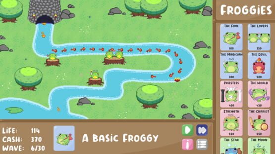 Screenshot Ninja Froggies