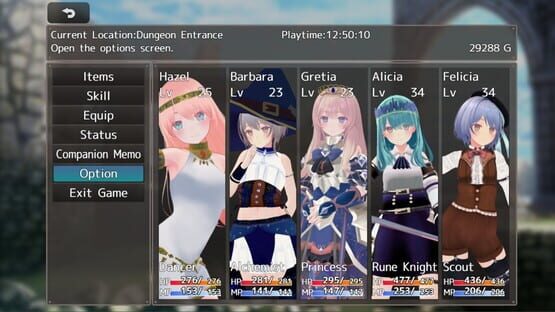 Screenshot Labyrinth Flowers