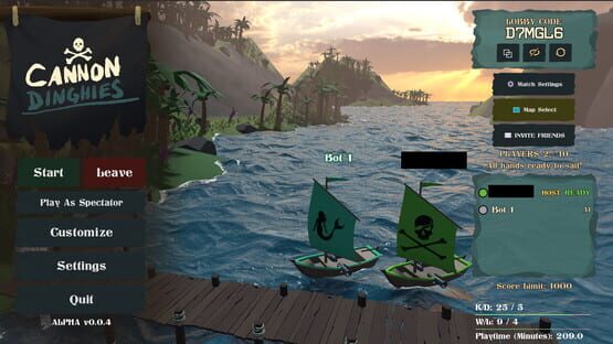 Screenshot Cannon Dinghies