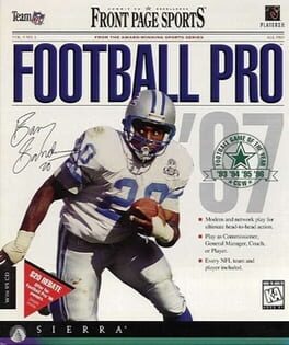 Cover Front Page Sports Football Pro '97