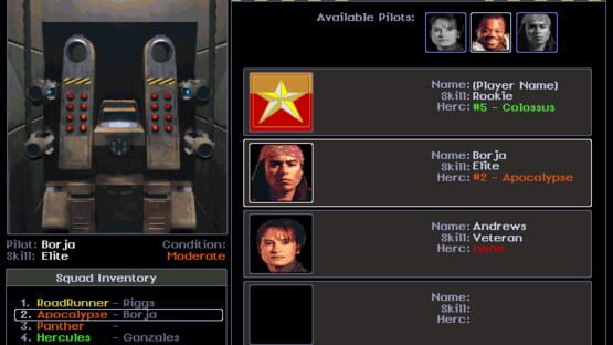 Screenshot Earthsiege 2
