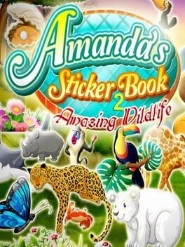 Cover Amanda's Sticker Book 2: Amazing Wldlife